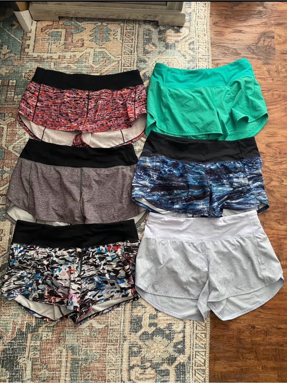 Lululemon Speed Up Shorts-Set of 6
